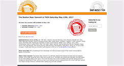 Desktop Screenshot of beersummit.com